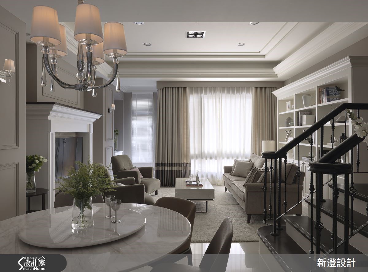 体现简约优雅！风姿绰约的新古典居宅